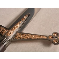 Scottish Highland Claymore Sword with Wall Plaque