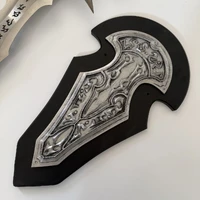 World of Warcraft -  Frostmourne Lich King Arthas Menethil Sword Reforged Version with Wall Plaque
