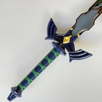 The Legend of Zelda – Master Sword Rune Edition Replica with Alloy Crossguard, Steel Tube Handle, and 4mm UV Printed Blade