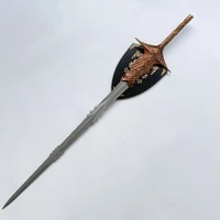 Elden Ring Leda's Sword Stainless Steel Replica with Wall Plaque
