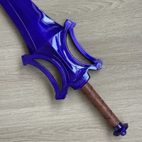 He-Man Masters of the Universe Sword of Power Steel Replica with Wall Plaque(Purple)