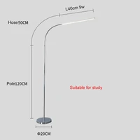 Long Reading 18W Led Floor Lamp Stepless Dimming & Remote Control