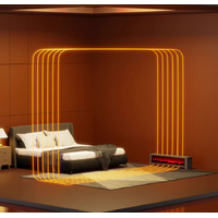 2000W Baseboard Heater with Remote