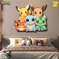 Pokemon LED Wall Art Display (Pikachu, Eevee, Charizard, Squirtle, Bulbasaur)