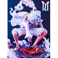 TZT Studio One Piece Nika Luffy 2nd Gear Explosion LED GK Resin Statue
