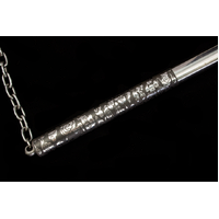 Dragon Pattern High Chromium Steel Three-Section Staff