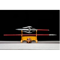 Red Dragon Trident – Martial Arts Training Collectible