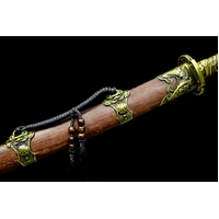 Fiery Flame Qilin Qing Dynasty Replica Blade