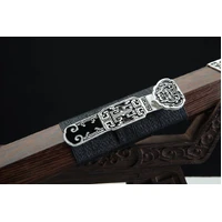 Sand-Silver Battle Edge Han Dynasty Sword