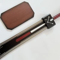 Final Fantasy Cloud's Hardedge Great Blade with Wall Plaque