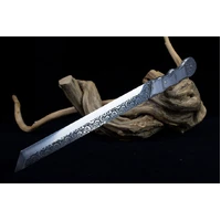 Azure Cloud Bamboo Rhythm - Short Tang Blade