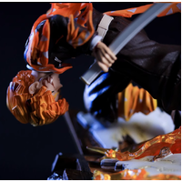 Demon Slayer Agatsuma Zenitsu Thunder Breath with Led Light GK Figure