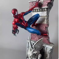 Spider-Man Holding On A Wall 1/8 Figure