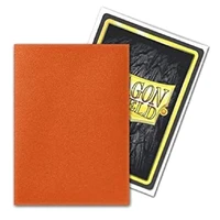 Sleeves - Dragon Shield - Box 100 - Tangerine MATTE