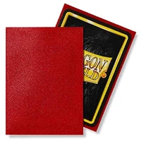 Dragon Shield Standard 100ct Ruby MATTE 63x88mm Sleeves