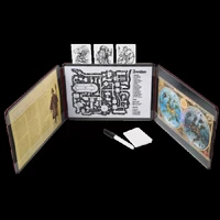 Dragon Shield Roleplaying Game Masters Screen Blood Red