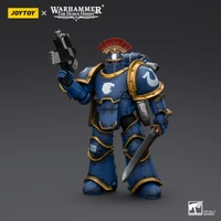 Warhammer Collectibles: 1/18 Scale Ultramarines Legion MKIII Tactical Squad Sergeant with Power Swd