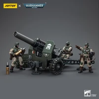 Warhammer Collectibles: 1/18 Scale Astra Militarum Ordnance Team with Bombast Field Gun