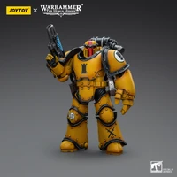 Warhammer Collectibles: 1/18 Scale Imperial Fists Legion MkIII Tactical Squad Sergeant with Pwr Fist