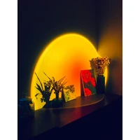 Rainbow Sunset Projection Led Lamp150-180cm (Square Head)