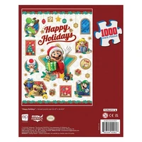 Super Mario Happy Holidays Puzzle 1000pc