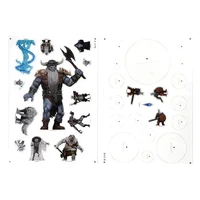 D&D Idols of the Realms Miniatures Icewind Dale Rime of the Frostmaiden-2D Frost Giant