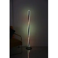 Minimalist floor lamp RGB+Remote led corner standing lamp Double Twisted Design White