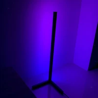 Minimalist desk/floor lamp RGB+Alexa led corner standing lamp 52cm height