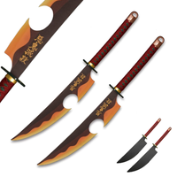 Demon Slayer Tengen Uzui Dual Nichirin Stainless Steel Blades