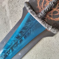 Elden Ring Dark Moon Greatsword Stainless Steel Replica with Wall Plaque