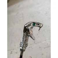 Harry Potter Lucius Malfoy's Wand Walking Stick with Stand