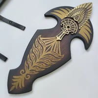 Lord of Rings Narsil/Anduril Sword with Wall Plaque