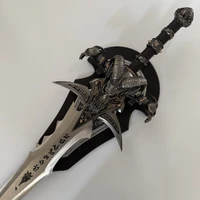 World of Warcraft -  Frostmourne Lich King Arthas Menethil Sword Reforged Version with Wall Plaque