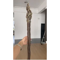The Lord of the Rings: Gandalf the Grey's Wizard Staff Replica (185cm) – Resin Head with Metal Core