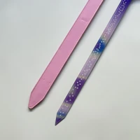 KPop Demon Hunters – Lumi’s Sword Replica (105cm) with Pink Scabbard, Full-Color 3D Printed Blade, Gold Charms & Gradient Tassel