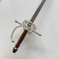 Expedition 33 Fencing Sword Replica (118cm) – Metal Fittings, Painted Aluminium Hilt, and Laser-Etched Blade