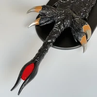 Devil May Cry 5 Dante Rebellion Sword Replica – 138cm Full Metal Version, Alloy Blade with Corrosion & Painted Finish, Acrylic Red Gem Handle