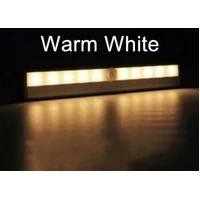 LED Motion Sensor Light with rechargeable battery - Warm White