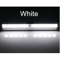 LED Motion Sensor Light with rechargeable battery - White