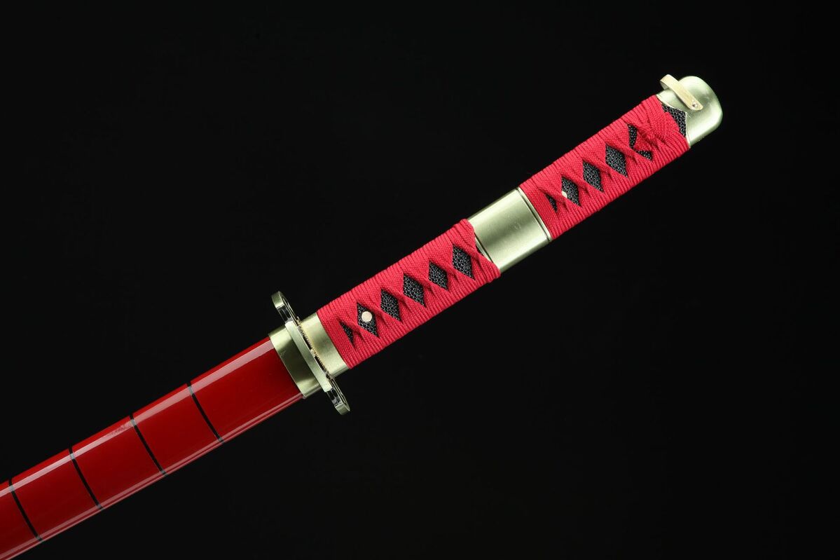 One Piece Roronoa Zoro's Sandai Kitetsu Katana Sword - MEGAKNIFE