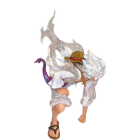 LX Studio One Piece Gear Fifth Nika Luffy POP Figure