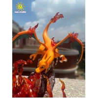 Sun Studio Pokemon Charizard Resin Statue (LED Light)
