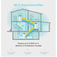 TP-Link Deco M4 AC1200 Whole Home Mesh Wi-Fi Router System - 3 Pack