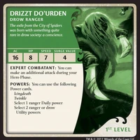 Dungeons & Dragons Legend of Drizzt Board Game