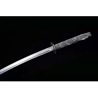 White Dragon Forged Steel Katana