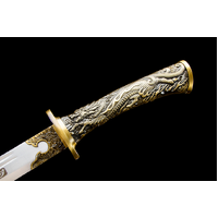 Kirin Manganese Steel Qing Dynasty Sword