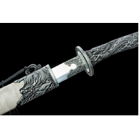 Yin-Yang Manganese Steel Qing Dynasty Sword