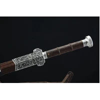 Sand-Silver Battle Edge Han Dynasty Sword