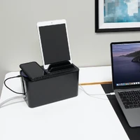 BlueLounge Cablebox Mini Station (Black)