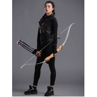 Huwairen Jinghong Recurve Bow 32lbs Right Handed Beginner Package